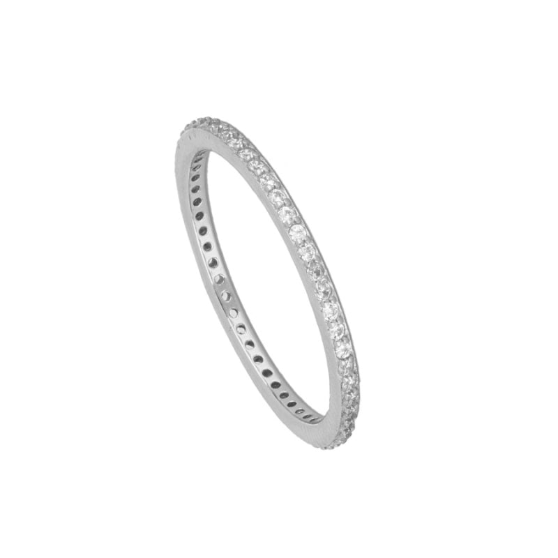 VIRTUE Anillo con baño de oro 18k