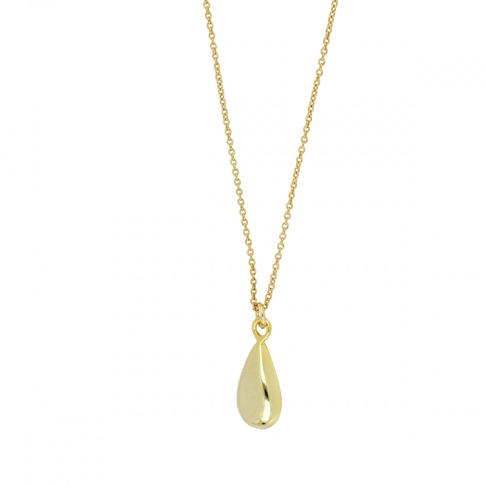 DROP Collar con baño de oro 18k
