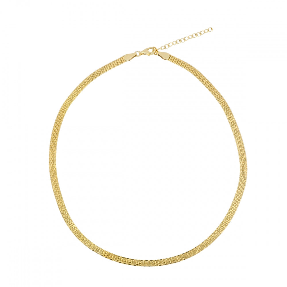 DOROTHY Collar con baño de oro 18k