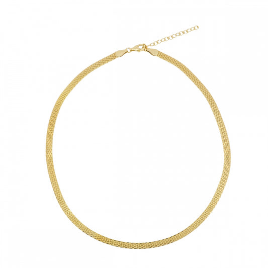 DOROTHY Collar con baño de oro 18k