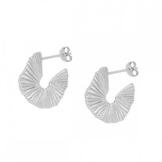 ELBA Pendientes de plata rodiada