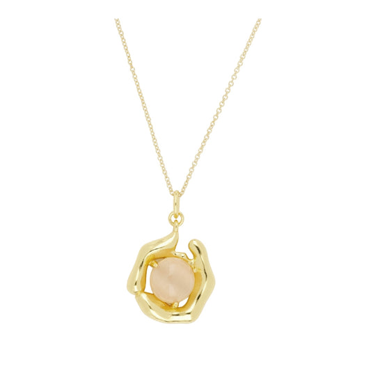 VENUS Collar con baño de oro 18k
